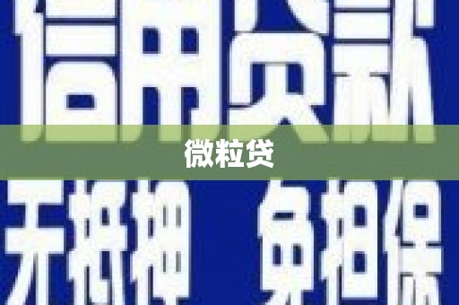 西双版纳微粒贷