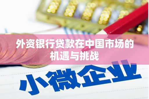 西双版纳外资银行贷款在中国市场的机遇与挑战