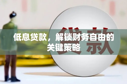 西双版纳低息贷款，解锁财务自由的关键策略
