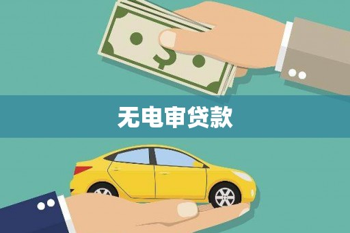 西双版纳无电审贷款