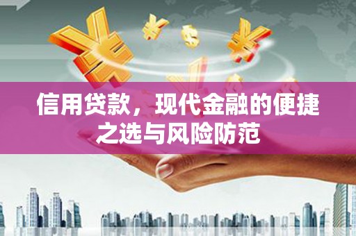 西双版纳信用贷款，现代金融的便捷之选与风险防范