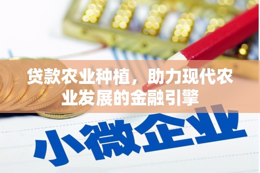 西双版纳贷款农业种植，助力现代农业发展的金融引擎