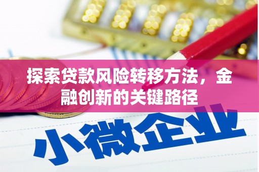 西双版纳探索贷款风险转移方法，金融创新的关键路径