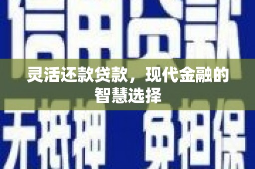 西双版纳灵活还款贷款，现代金融的智慧选择