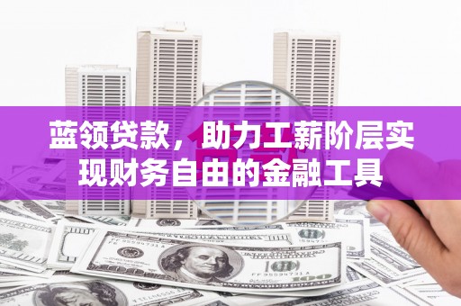 西双版纳蓝领贷款，助力工薪阶层实现财务自由的金融工具