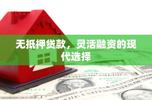 西双版纳无抵押贷款，灵活融资的现代选择