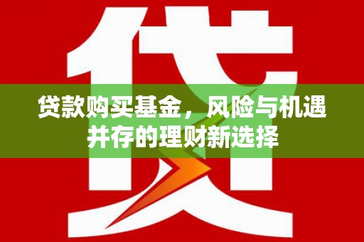 西双版纳贷款购买基金，风险与机遇并存的理财新选择