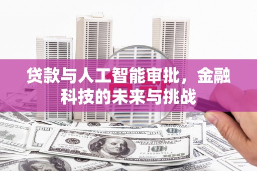 西双版纳贷款与人工智能审批，金融科技的未来与挑战