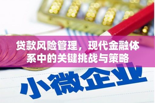 西双版纳贷款风险管理，现代金融体系中的关键挑战与策略