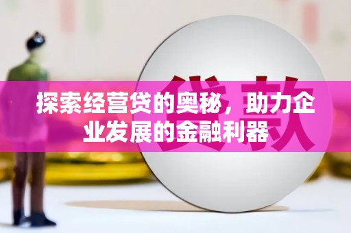 西双版纳探索经营贷的奥秘，助力企业发展的金融利器