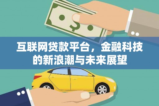 西双版纳互联网贷款平台，金融科技的新浪潮与未来展望