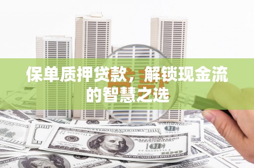 西双版纳保单质押贷款，解锁现金流的智慧之选