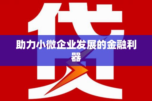 西双版纳助力小微企业发展的金融利器