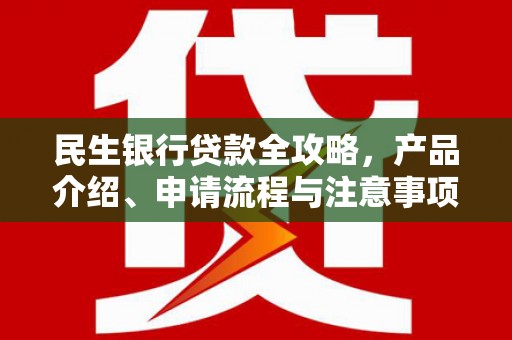 西双版纳民生银行贷款全攻略，产品介绍、申请流程与注意事项